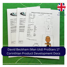 Corinthian Product Development Docs - David Beckham (Man Utd) ProStars 17 PRO615