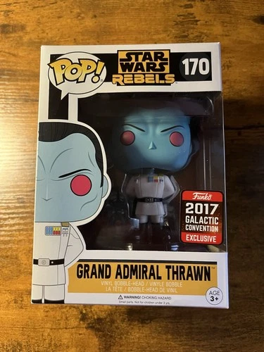 Funko Pop! Star Wars Rebels Grand Admiral Thrawn 2017 Convention Exclusive #170