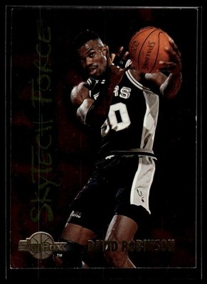 1994-95 SkyBox Premium #SF25 David Robinson SkyTech Force