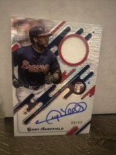 2025 Topps Pristine Pristine Pieces Autograph Relics Gary Sheffield #PPAR-GS /99