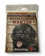 Newfoundland Wanted for Stealing Hearts Magnet Made In The USA