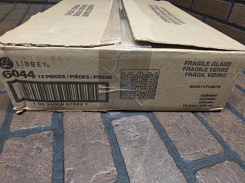 Libbey 18oz Hexagon Pattern Candle Jar Box Of 12 - Image 2 of 3