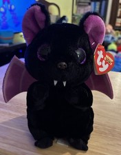 Ty Beanie Boos Batiste The Black And Purple Bat New With Tags 6 In