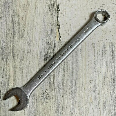PROTO Pro 16mm Metric Combination Wrench 1216M 12 Point Box End & Open End