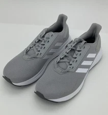 Men's Adidas Duramo 9- Running Sneakers- Lite Grey, White- EE7923
