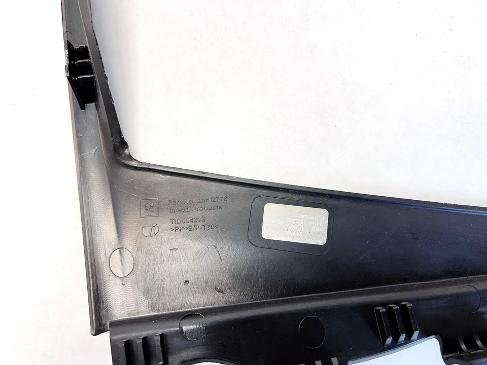 GMC SIERRA 2500 3500 HD 19-22 consola delantera embellecedor panel bisel OEM Foto 3 de 3