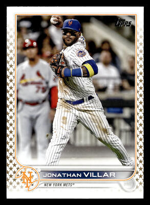 Jonathan Villar 2022 Topps Gold Star SP #532 New York Mets *031