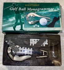 PERFECT SOLUTIONS 3 LETTER GOLF BALL MONOGRAMMER