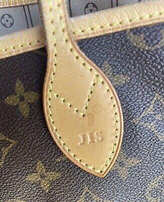 Louis Vuitton Neverfull Monogram Initials