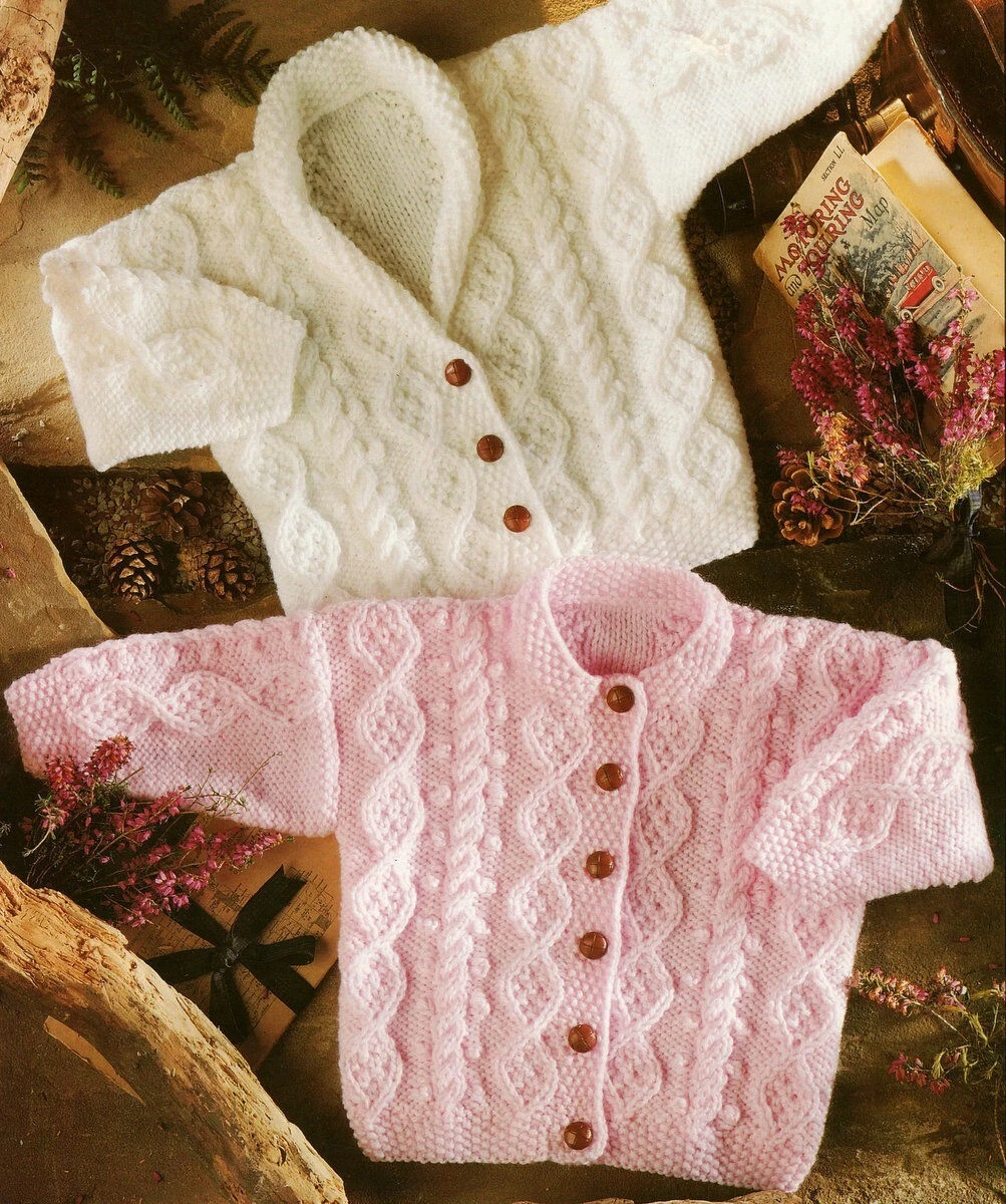 Aran clearance cardigan baby