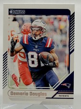 2024 PANINI DONRUSS DEMARIO DOUGLAS BASE FOOTBALL CARD PATRIOTS NFL 91