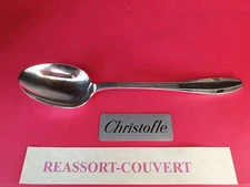 Dessert Spoon Christofle Pascal 18 Cm Very Good Condition SILVER PLATED