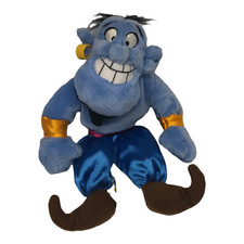 Walt Disney World Theme Park Aladdin's Genie 10" Bean Bag Plush Make a Wish