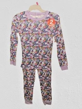 Extremely Me Girls 2 Piece Groovy Pajamas Purple Size 6x