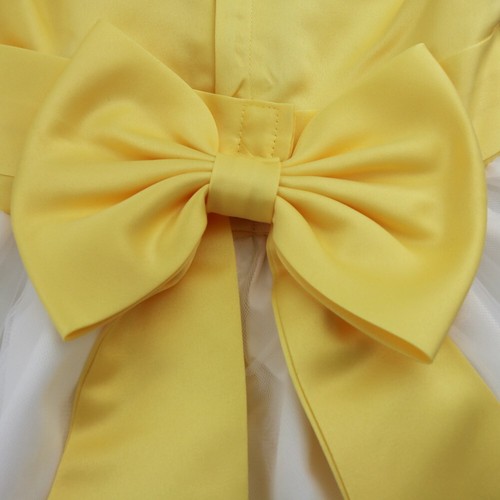 Kids Flower Girls Dress Bowknot Wedding Baptism Christening Tutu Dresses Gown - Picture 68 of 132