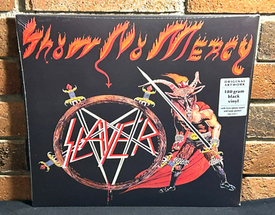 SLAYER - Show No Mercy, Ltd 180G BLACK VINYL LP + Lyric Insert & Poster New!