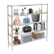 5 Shelf Steel Garage Shelving Unit Gladiator 70 in. H x 16.6 in. W x 70 in. D