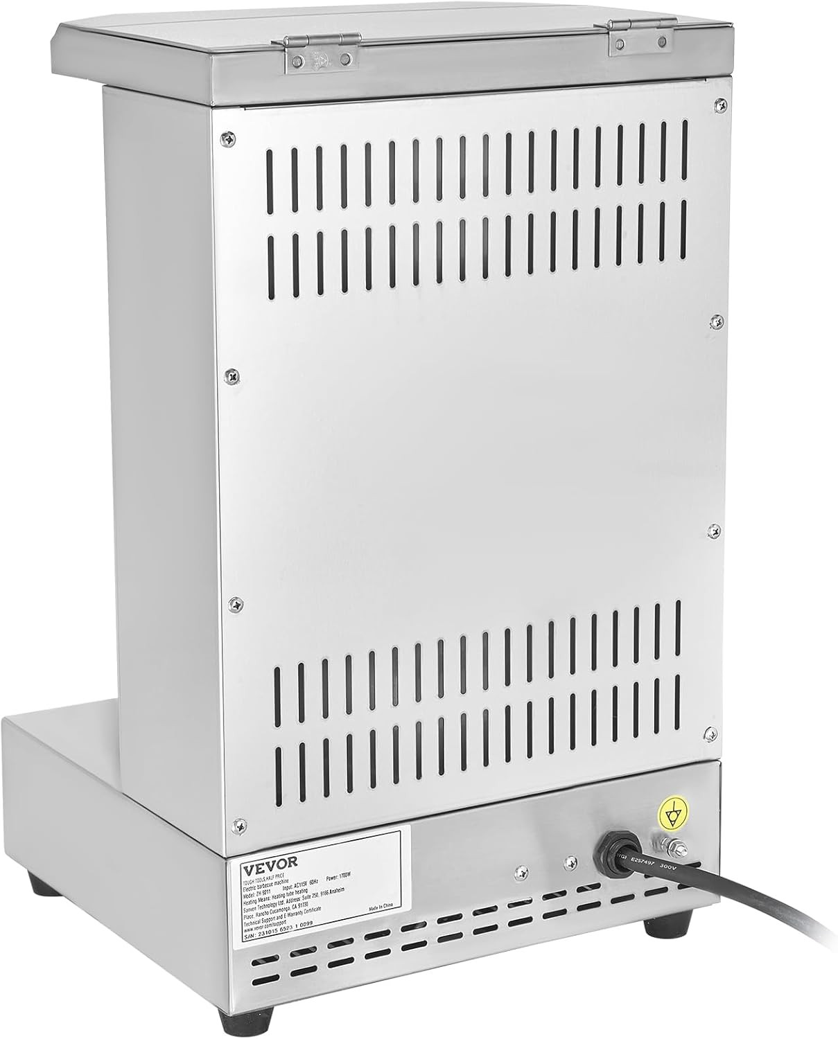 Shawarma Grill Machine, 122°F-572°F, 13Lbs Capacity, Chicken Shawarma Cooker Mac