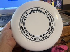 Discraft Ultra star 160G Chicago 1980 North American Flying disc series White