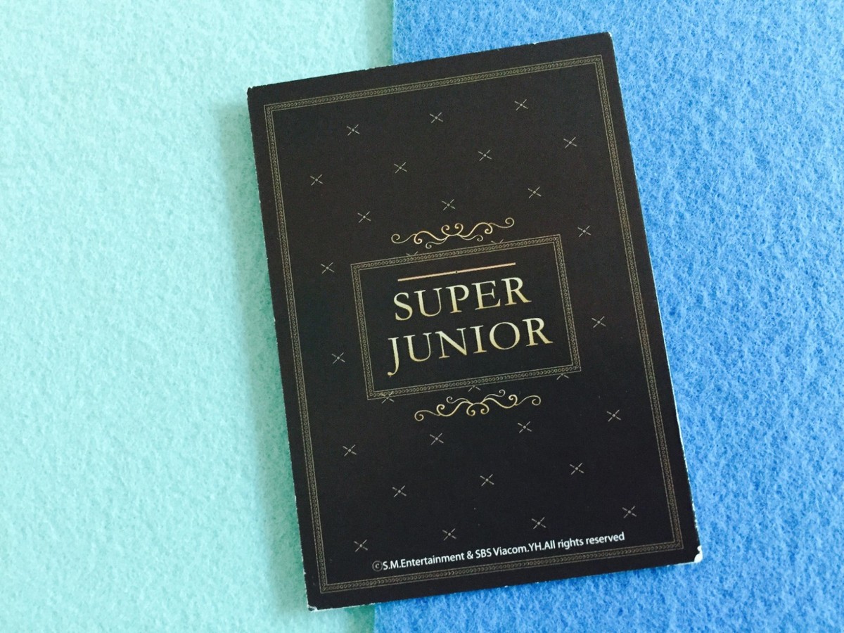 Super junior mr. simple 5th album promotion collection card | eBay