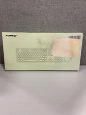 FOPETT Wireless Keyboard & Mouse Set Reliable 2.4 GHz Connectivity