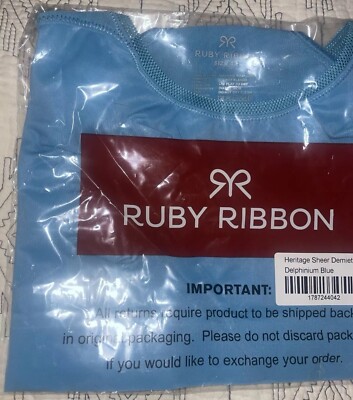 One Ruby Ribbon RUBY RIBBON HERITAGE SHEER #1787 NEW! | eBay