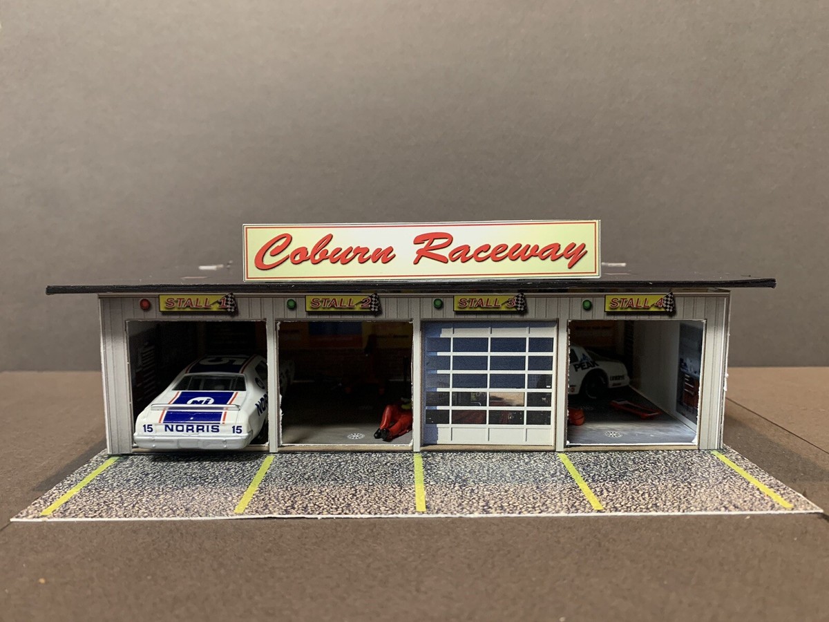 Diorama Art Piece Built from Scratch 1/64 Scale Art Diorama