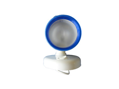 12 v 10w spotlight with on/off  White Nylon with blue ring Plastimo 39429