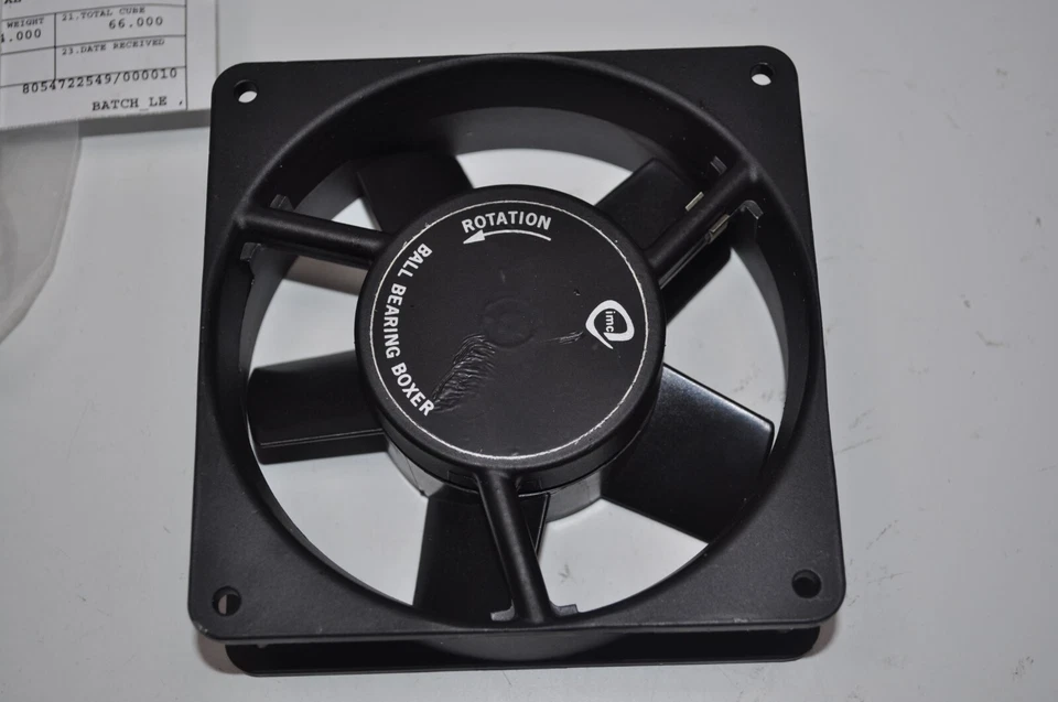 NUEVO IMC Tubo Axial Boxer Ventilador 115V 400Hz 130 CFM 3350 RPM BC2206F9-2-1 Foto 2 de 4