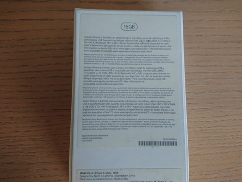 Apple iPhone 6 Silver 16gb In Scatola Con Accessori - Foto 6 di 6