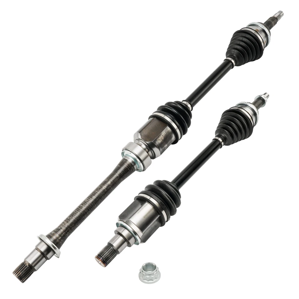 Pair Front CV Axle Shaft For Toyota Camry 2002 - 2009 Highlander Solara 2.4L - Image 2 of 4