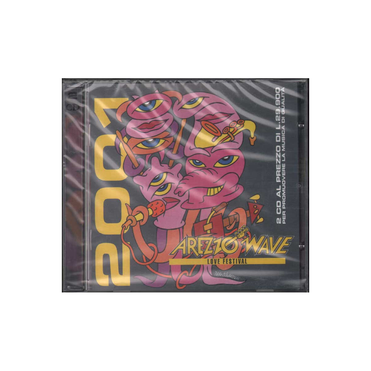 AA.VV. CD Arezzo Wave Compilation 2001 / Storie Di Note Sigillato 8000789563262