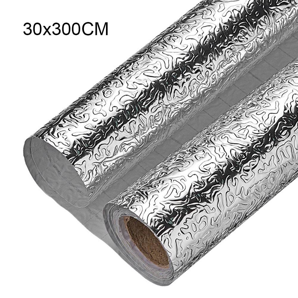 Adesivo da parete foglio di alluminio 30 cm x 300 cm mobili...