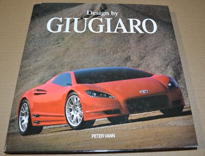 Design by Giugiaro Cars Story Book signed by car designer at auto