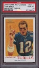 2009 Topps National Chicle Greatest Thrills Tom Brady PSA 10 Pop 1