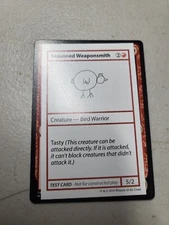 1x MTG Seasoned Weaponsmith (63) Mystery Booster Playtest Cards NM Free Shipping