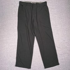 REI Adventure UPF 50 cargo nylon Men Dark Green outdoor hiking pants, 36x30