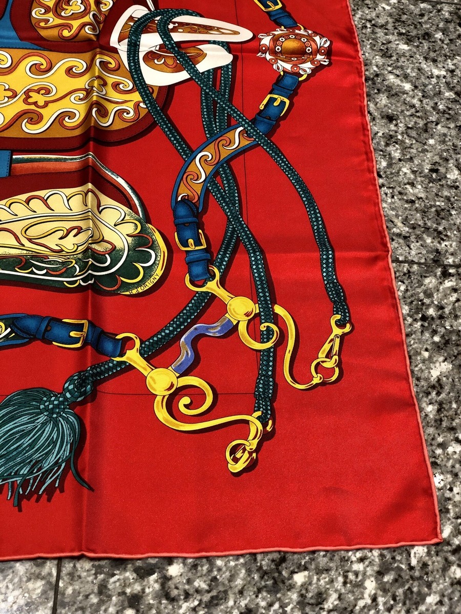 HERMES “Festival des Amazones” Silk Scarf | eBay