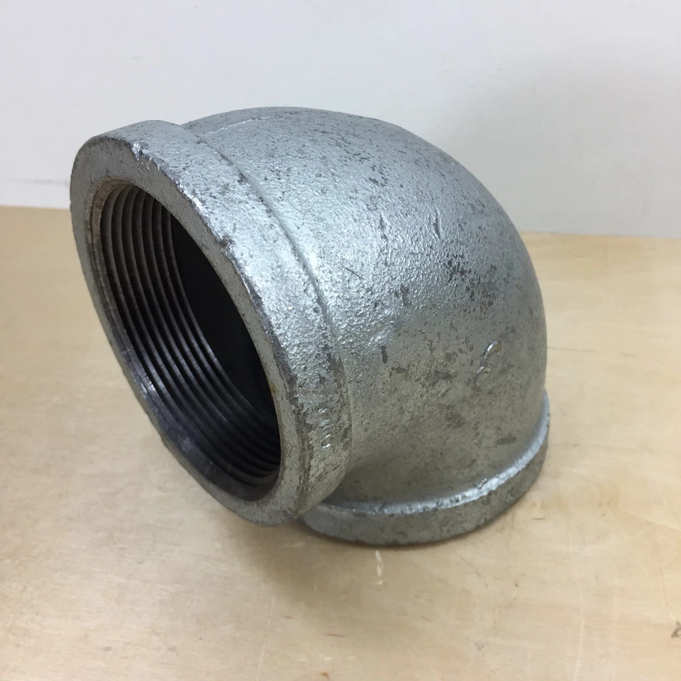 GALVNIZED 3" FNPT 90 DEGREE ELBOW2WE85 (NSF 61-4) - Image 4 of 4