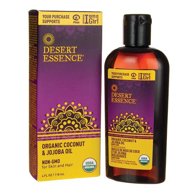 Органическое масло кокоса и жожоба Desert Essence 4 жидких унции 2590₽
