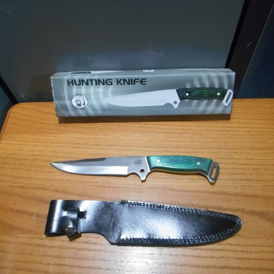 Frost Chipaway Cutlery 12” Hunting Knife w/Sheath CW-252GPW - Image 2 of 4