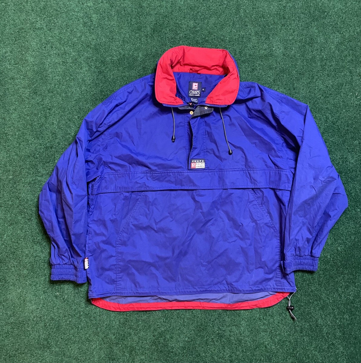 Vintage 90's Chaps Ralph Lauren Anorak Windbreaker Pullover Jacket