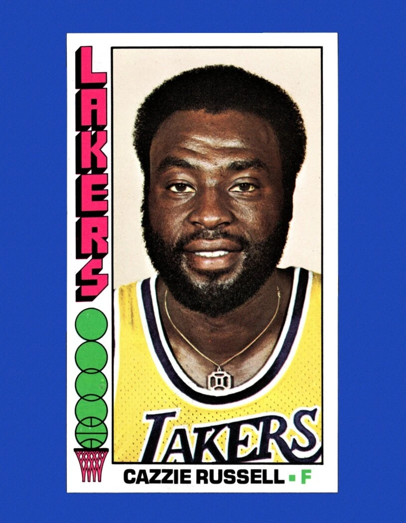Cazzie Russell trading card