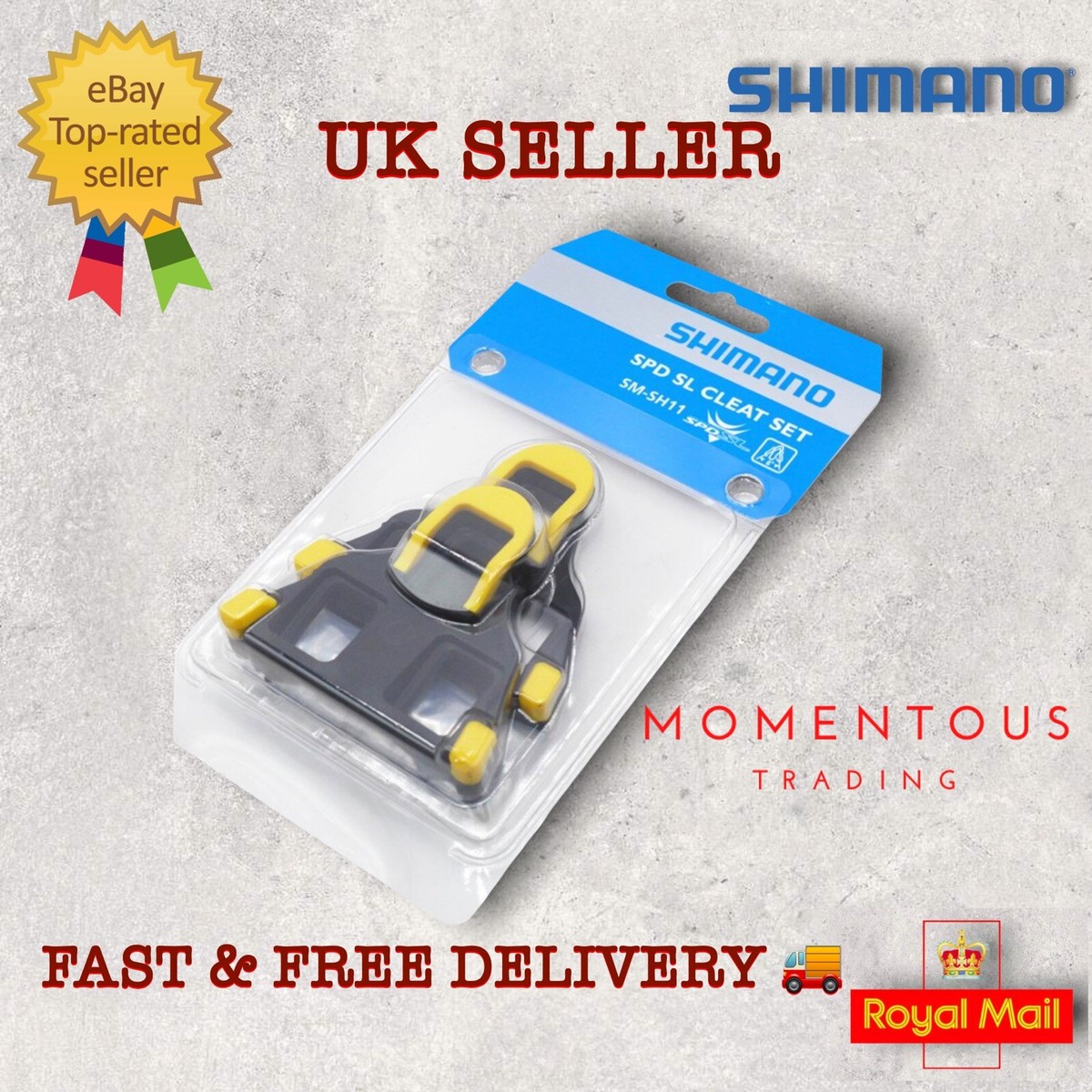 Genuine Shimano SM-SH11 Float SPD-SL Road Bike Pedal Cleats +/-3