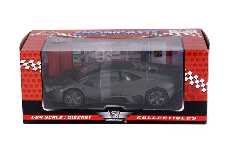 2009 Lamborghini Reventon 1/24 Scale Diecast Model - Showcasts - Gray - Box