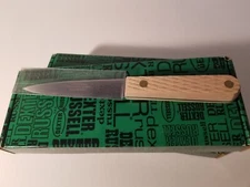 Dexter Russell 2022 4" Fish Knife w/ Beech Handle,Carbon Steel NEW