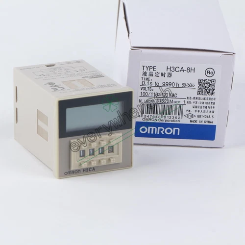 Omron Timer H3CA-8H 100/110/120VAC New
