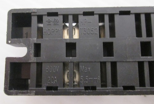 Hoppy HP-T3052 Reihenklemme 8P 600V 20A - Bild 3 von 3