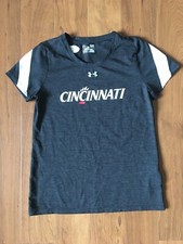 NWOT Women's CINCINNATI BEARCAT Under Armour Heat Gear Tennis Top Shirt Sz SM/P