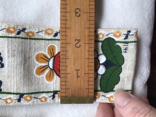 Vtg Folk Art Wall Hanging Tray Holder Signed Hill Scandinavian Dancing Couple - Picture 10 of 11